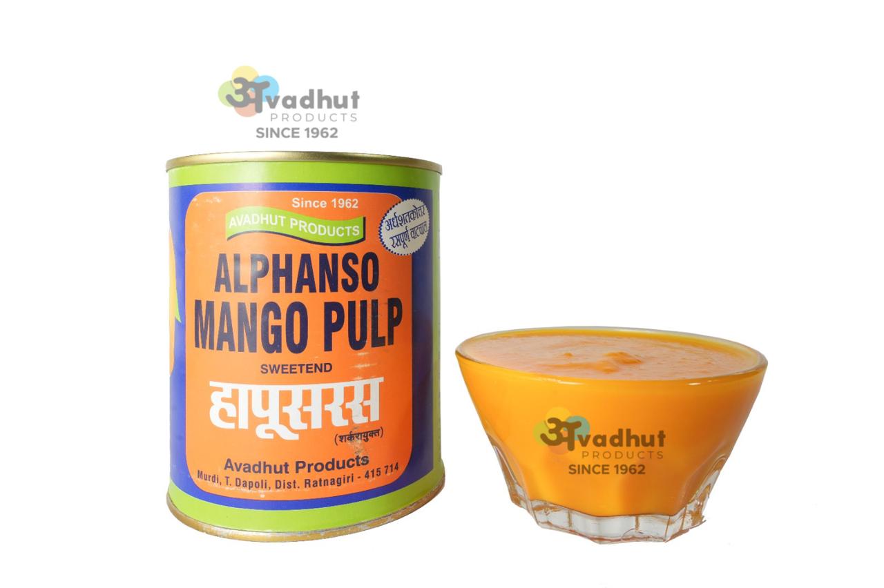 Mango Pulp – Alphonso (Sweetened) (850GM)